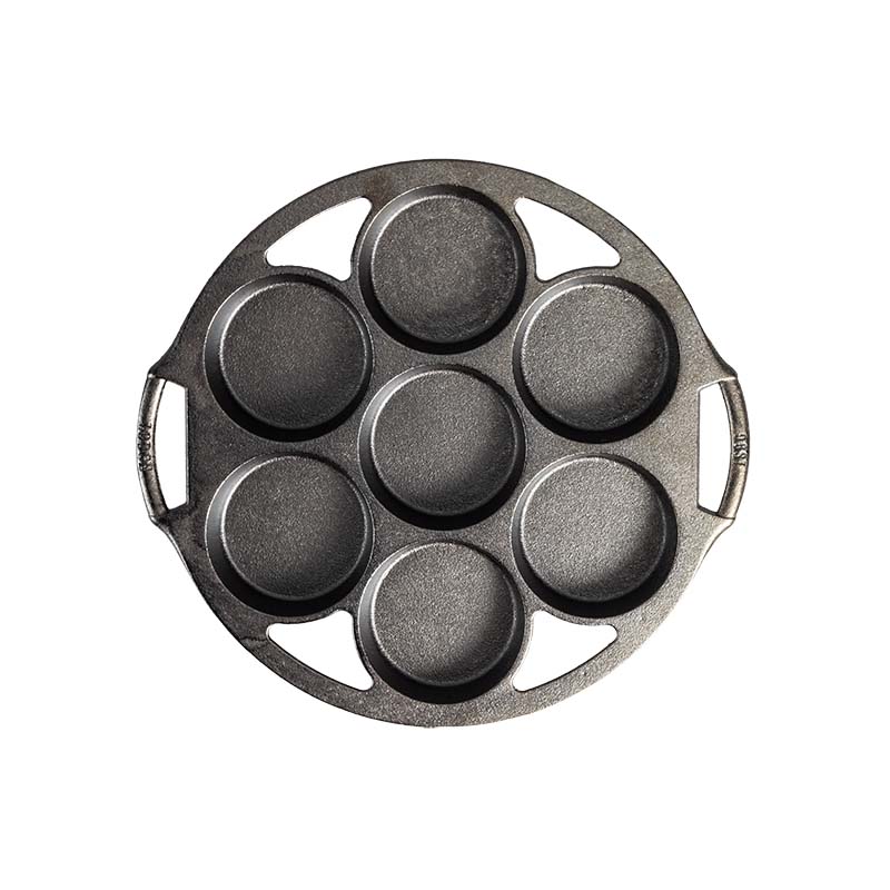 Seasoned Cast Iron Mini Cake Pan - Image 2