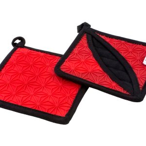 Silicone and Fabric Potholder