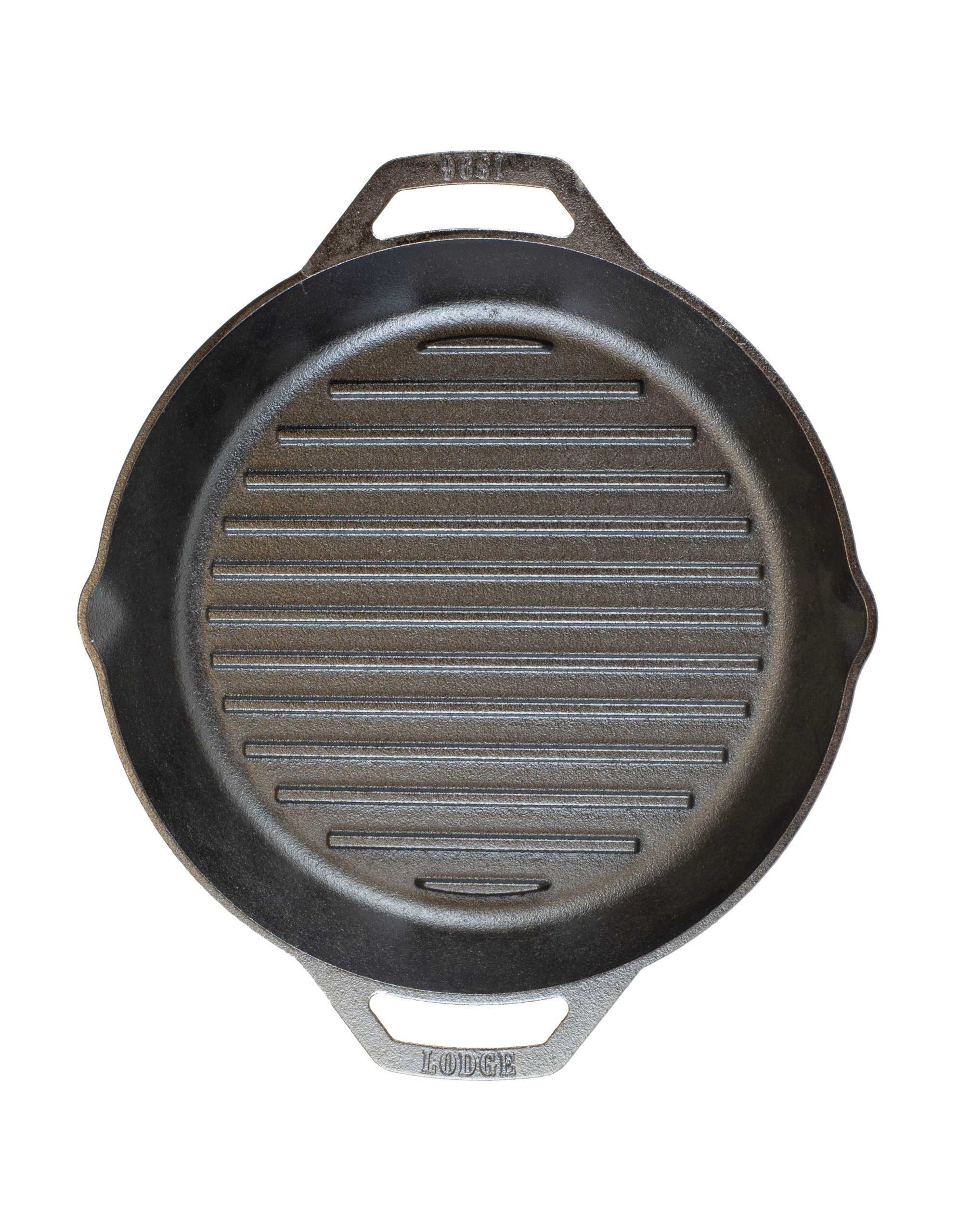 Dual Handle Cast Iron Grill Pan - Image 5