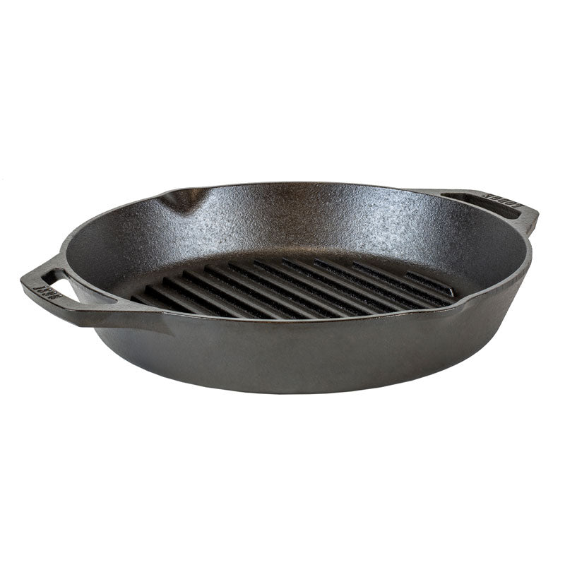 Dual Handle Cast Iron Grill Pan - Image 7