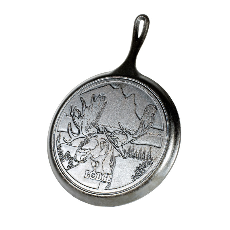 Wildlife Series? 10.5 Inch Cast Iron Moose Griddle? - Image 2