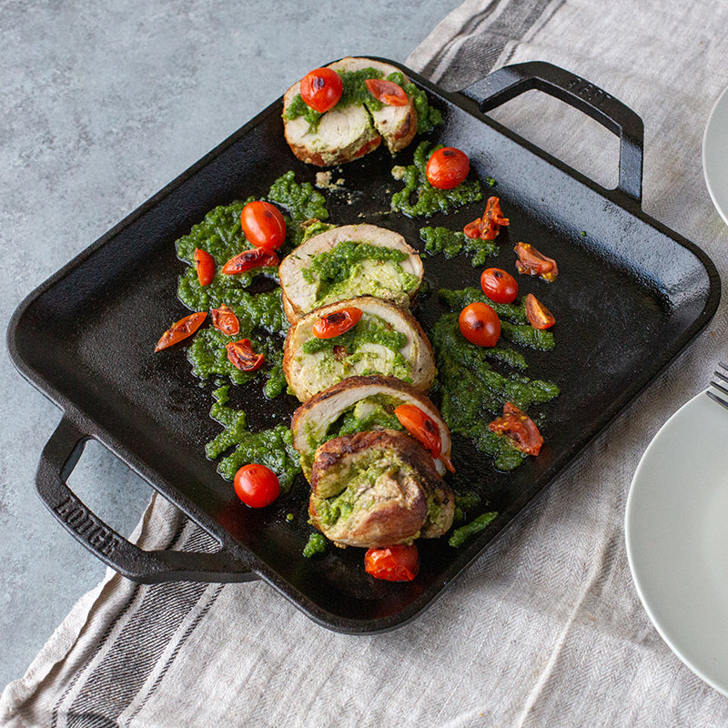 Chef Collection 11 Inch Cast Iron Square Griddle? - Image 4