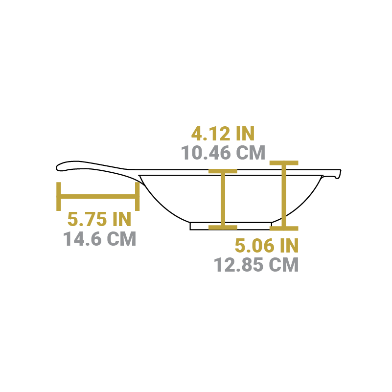 Chef Collection 12.5 Inch Wok - Image 5