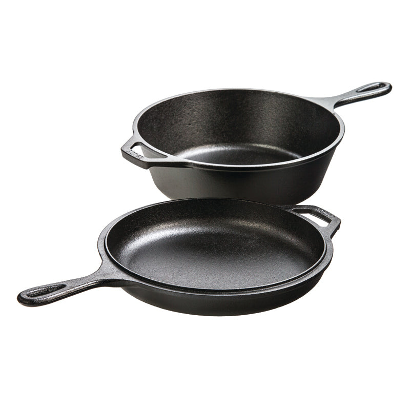Seasoned Cast Iron Combo Cooker - Image 17