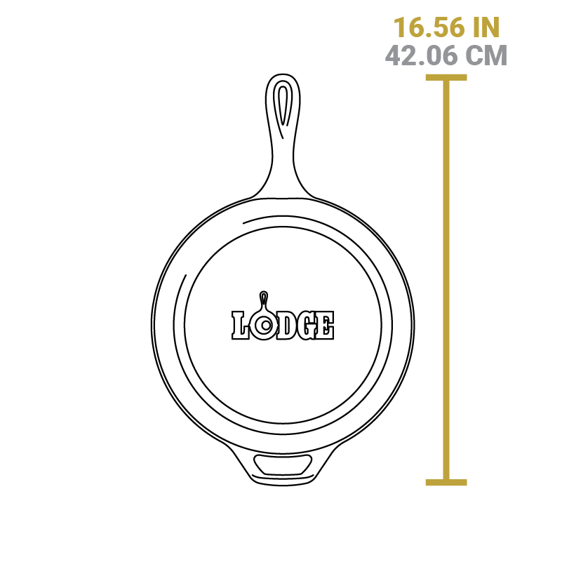 Seasoned Cast Iron Combo Cooker - Image 12