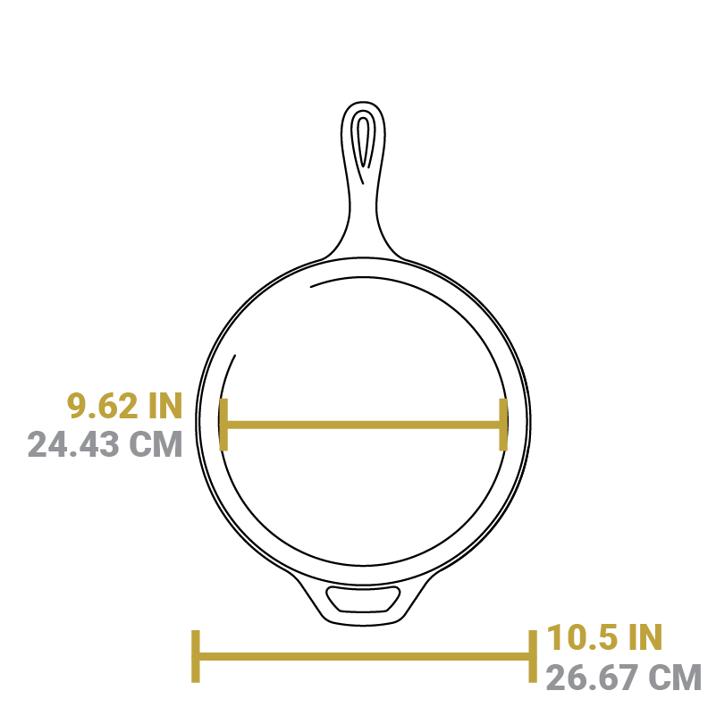 Seasoned Cast Iron Combo Cooker - Image 13