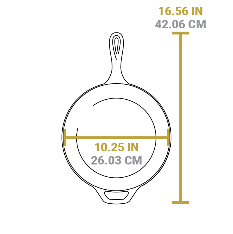 Seasoned Cast Iron Combo Cooker - Image 15