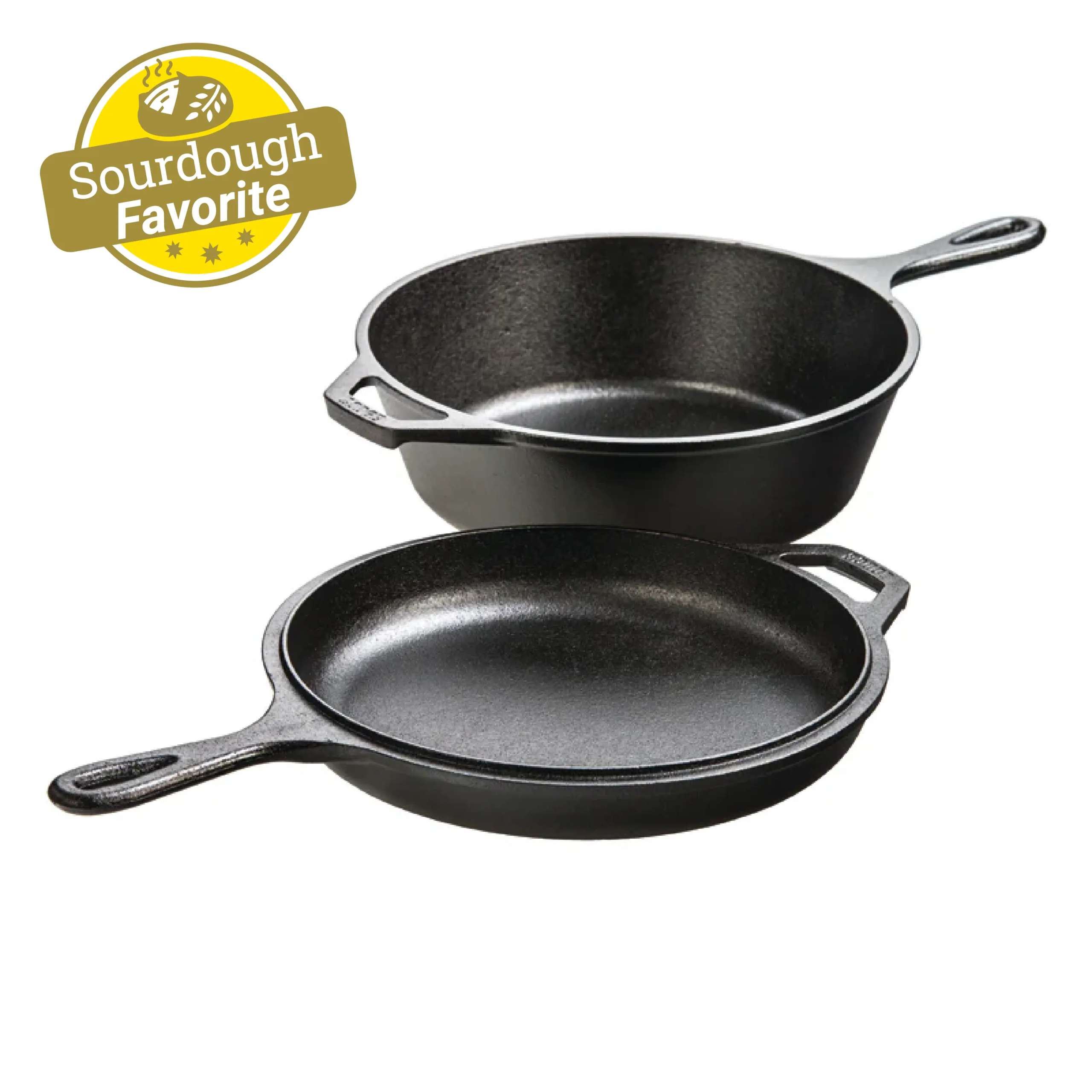 Seasoned Cast Iron Combo Cooker