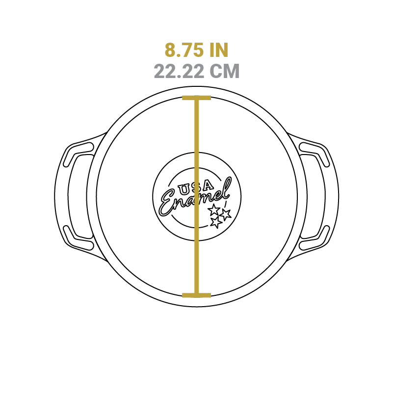 USA Enamel? Cast Iron Dutch Oven - Image 149
